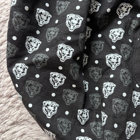 NWT Chicago Bears Black and White tote purse - Picture 4 of 7